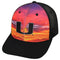 Miami Hurricanes Skyline Trucker Hat - Snapback