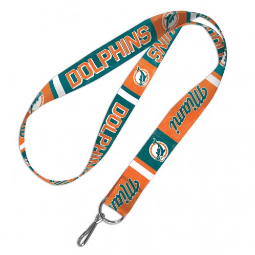 MIami Dolphins Classic Logo Lanyard
