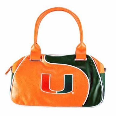 Miami Hurricanes Bowler Purse