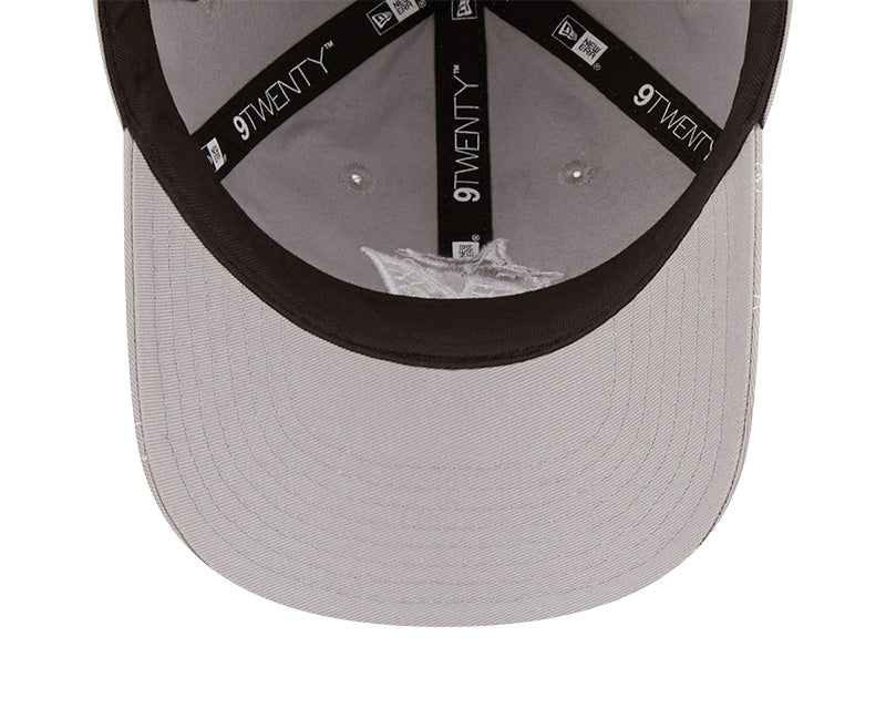 Miami Marlins New Era Youth Hearts 9Twenty Adjustable Hat - Grey