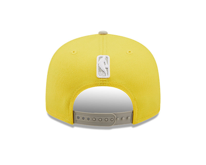 Miami Heat New Era Color Pack 9Fifty Snapback Hat - Yellow/Grey