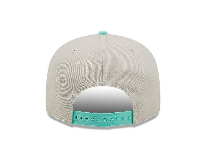 Miami Marlins New Era Color Pack 9Fifty Snapback Hat - Grey/Mint