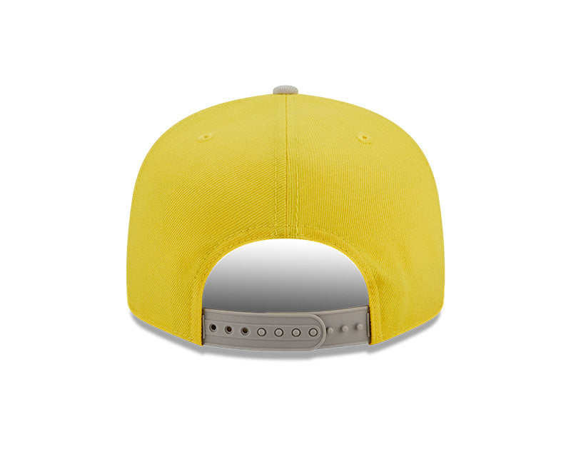 Miami Dolphins New Era Color Pack 9Fifty Snapback Hat - Yellow/Silver