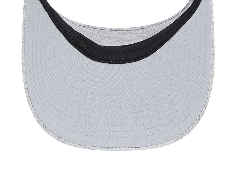 Miami Heat New Era Distinct Adjustable Visor - Grey