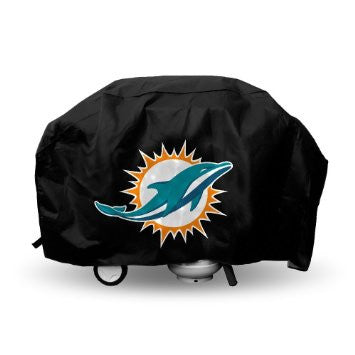Miami Dolphins Deluxe Grill Cover - CanesWear at Miami FanWear Tailgate Gear Miami Dolphins CanesWear at Miami FanWear