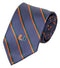 Miami Hurricanes Charcoal Striped Necktie