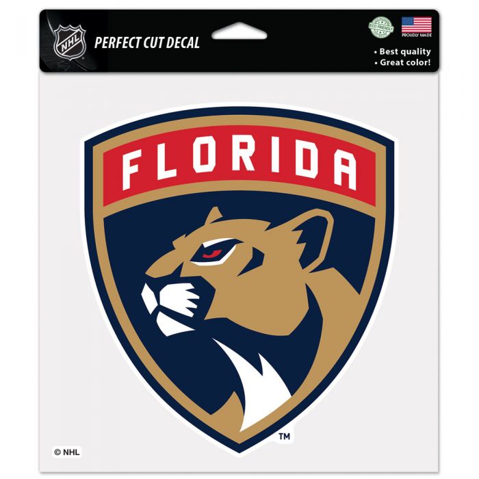 Florida Panthers Perfect Cut Decal - 8"