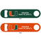 Miami Hurricanes 2-Sided Metal Bottle Opener