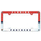 Florida Panthers Full Color License Plate Frame - Red/White