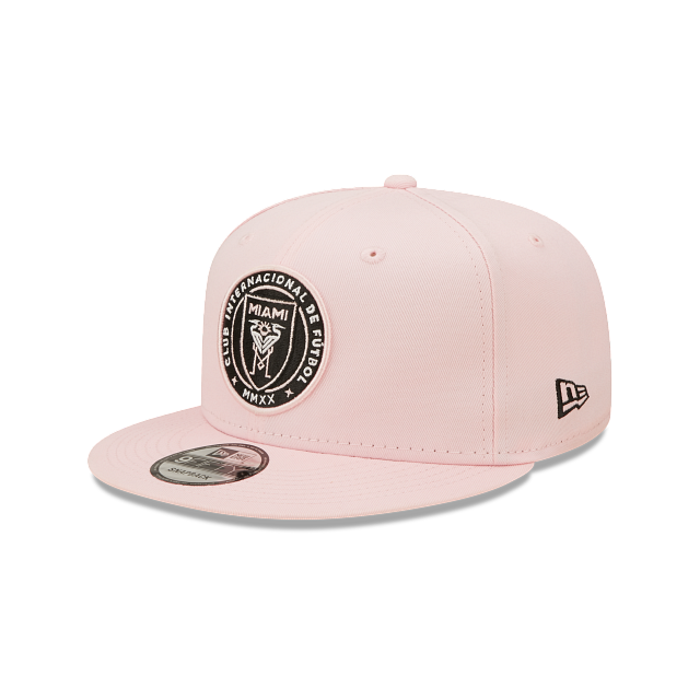 Inter Miami CF New Era 9Fifty Heartbeat Snapback Hat - Pink