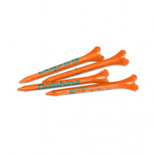 Miami Dolphins Golf Tee Pack - 40 Tees