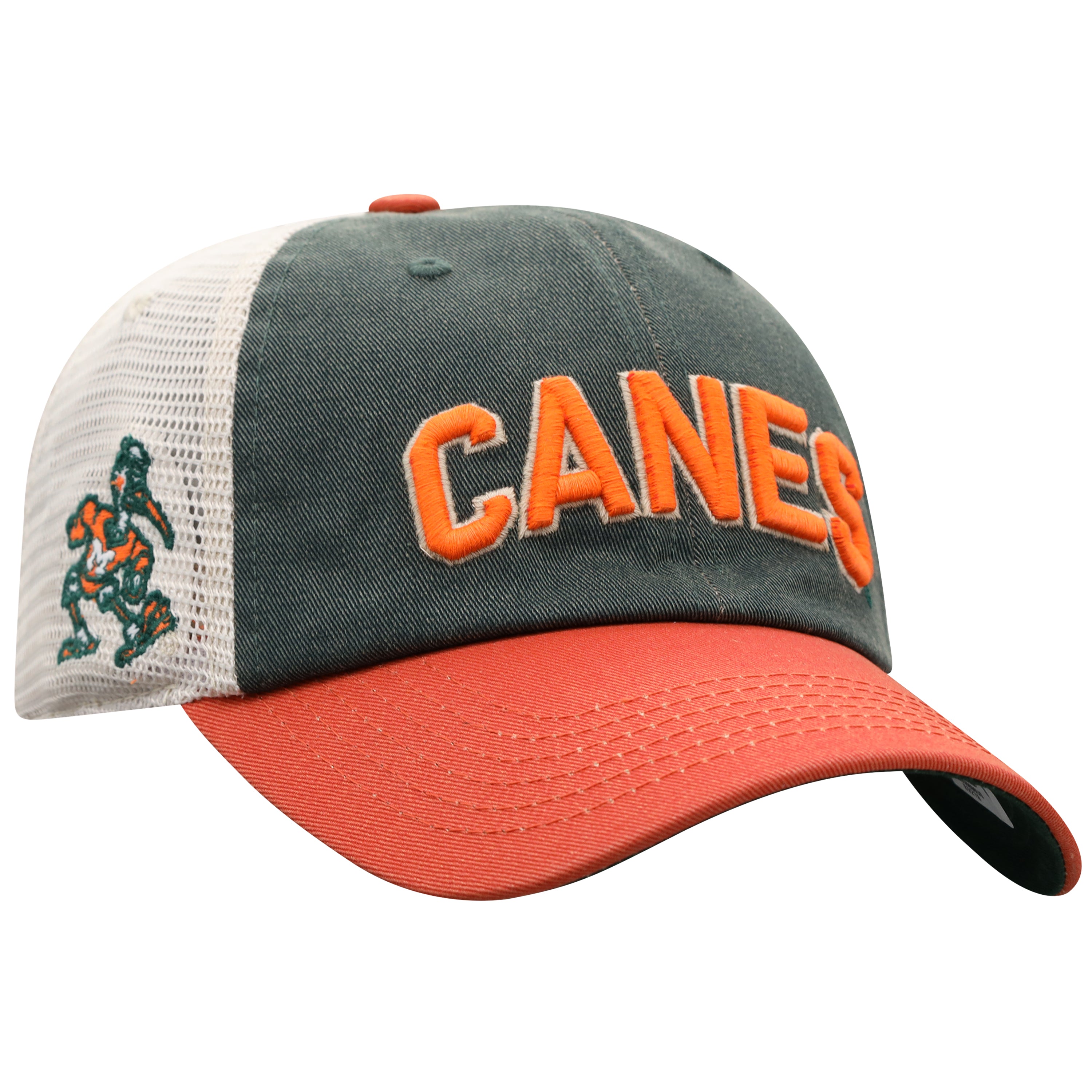 Miami Hurricanes TOW Andy 1 Adjustable Trucker Hat