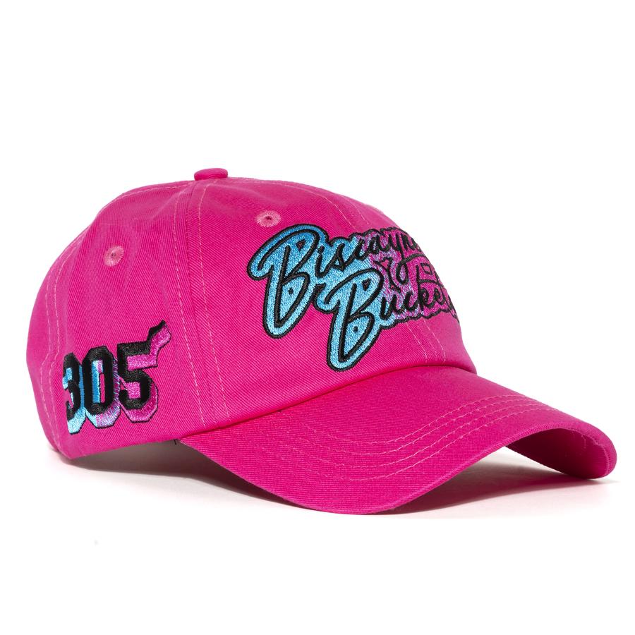 Dyme Lyfe Biscayne Buckets Adjustable Dad Hat - Pink