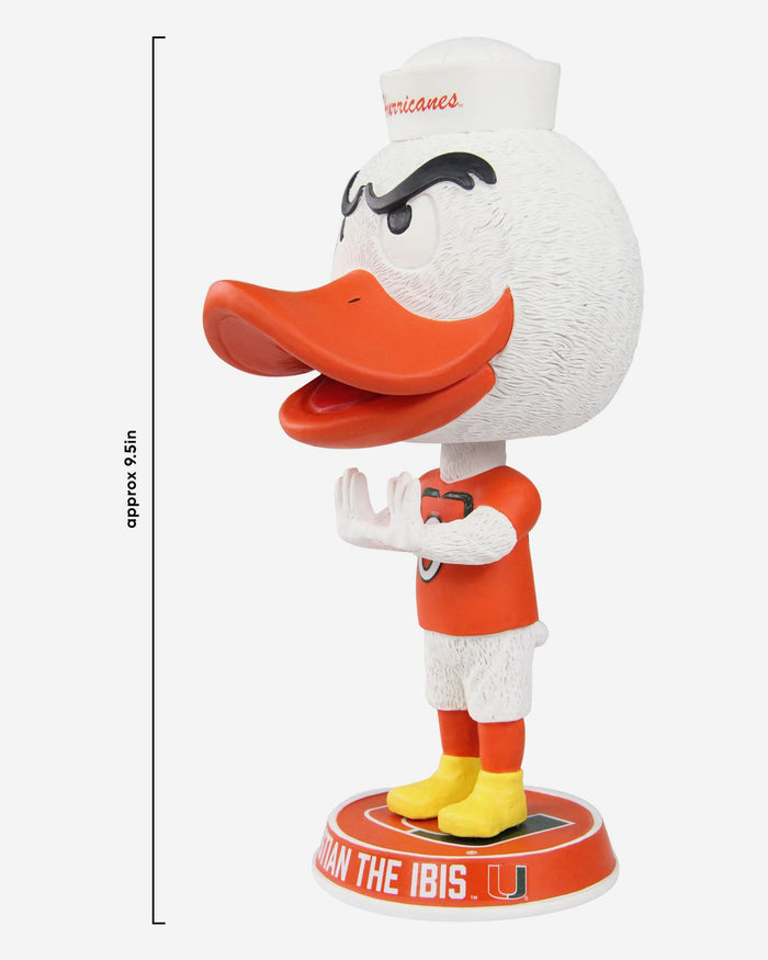 Sebastian Miami Hurricanes Mascot Bighead Bobblehead