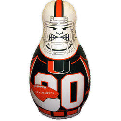 Miami Hurricanes Tackle Buddy 40" - CanesWear at Miami FanWear Toys & Games Fremont Die CanesWear at Miami FanWear