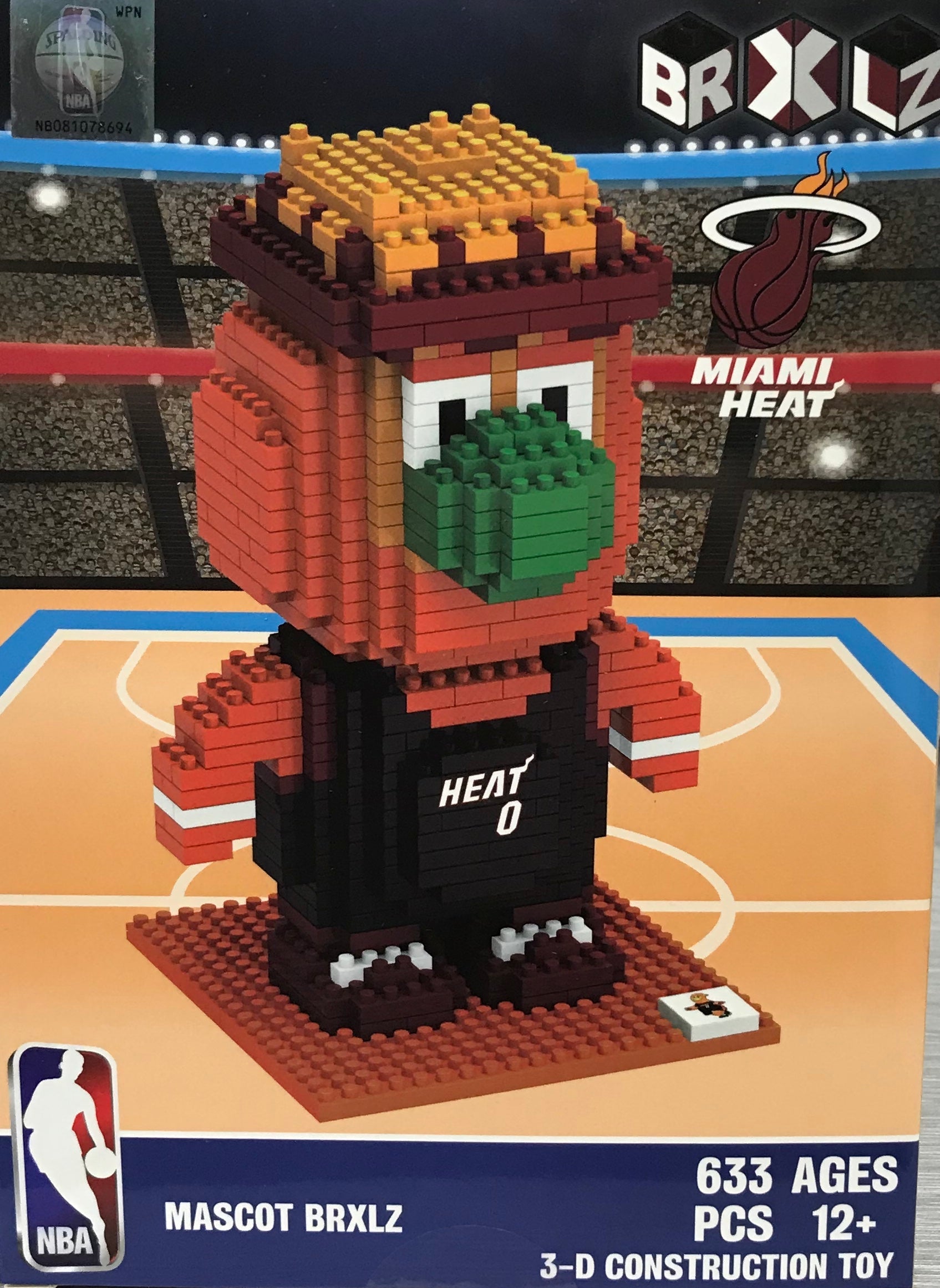 Miami Heat BRXLZ Burnie