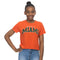 Miami Hurricanes ZooZatz University of Miami Crop T-Shirt - Orange