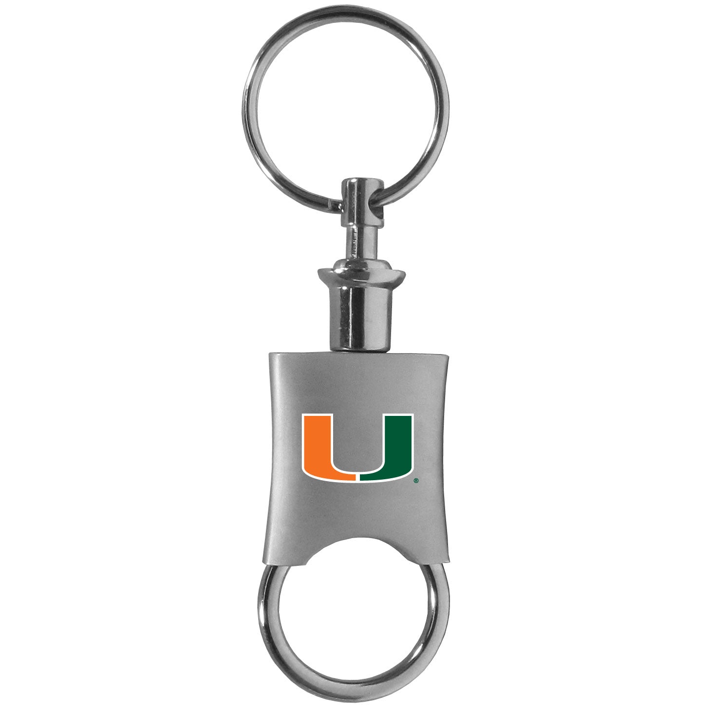 Miami Hurricanes Valet Key Chain