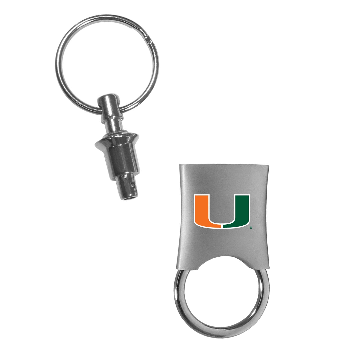 Miami Hurricanes Valet Key Chain