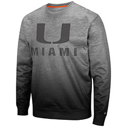 Miami Hurricanes Colosseum Sitwell Sublimated Crew Neck Sweater