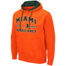 Miami Hurricanes MEN'S COMIC BOOK PULLOVER - ORANGE