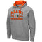 Miami Hurricanes MEN'S COMIC BOOK PULLOVER - HEATHER GREY