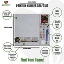 Miami Hurricanes Paint By Number Craft Kit