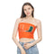 Miami Hurricanes ZooZatz U Tube Top - Orange