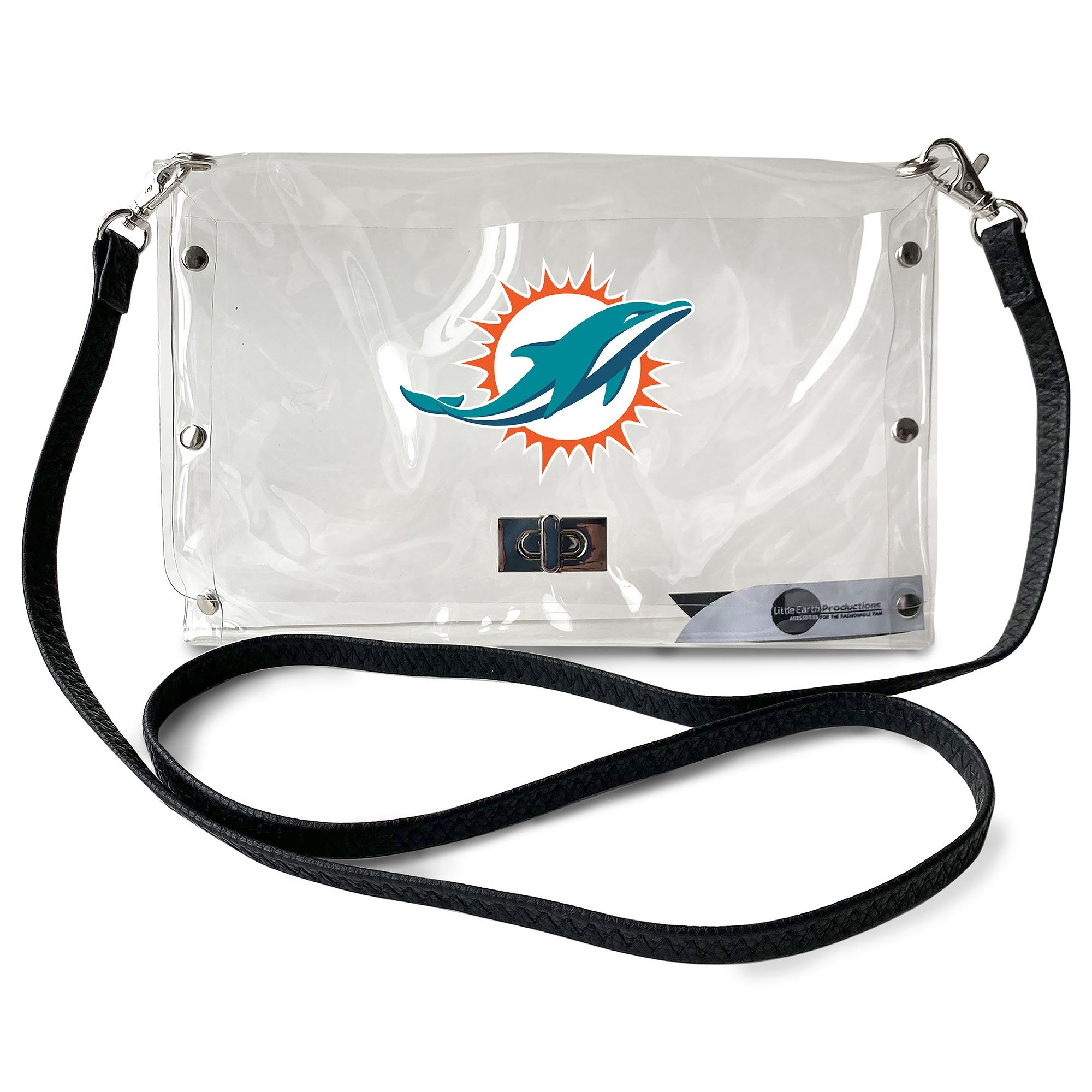 Miami Dolphins Clear Envelope Stadium Purse