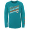 Miami Dolphins Kids For the Love of the Game 3 in 1 Combo Shirt Set - Orange/Aqua