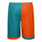 Miami Dolphins Youth Swim Trunks Bathing Suit  - Aqua/ Orange