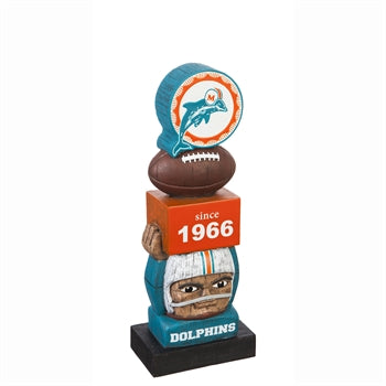 Miami Dolphins Tiki Totem Statute -Since 1966