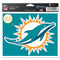 Miami Dolphins Multi Use Decal 4.5 x 5.75 - CanesWear at Miami FanWear Decals & Stickers Wincraft CanesWear at Miami FanWear