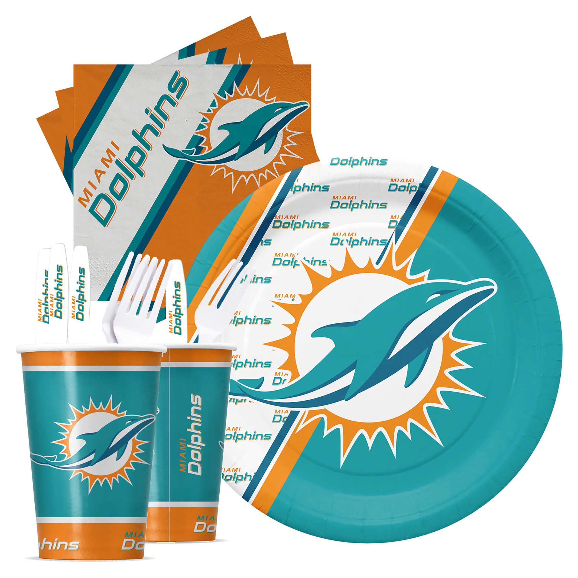 Miami Dolphins Party Pack