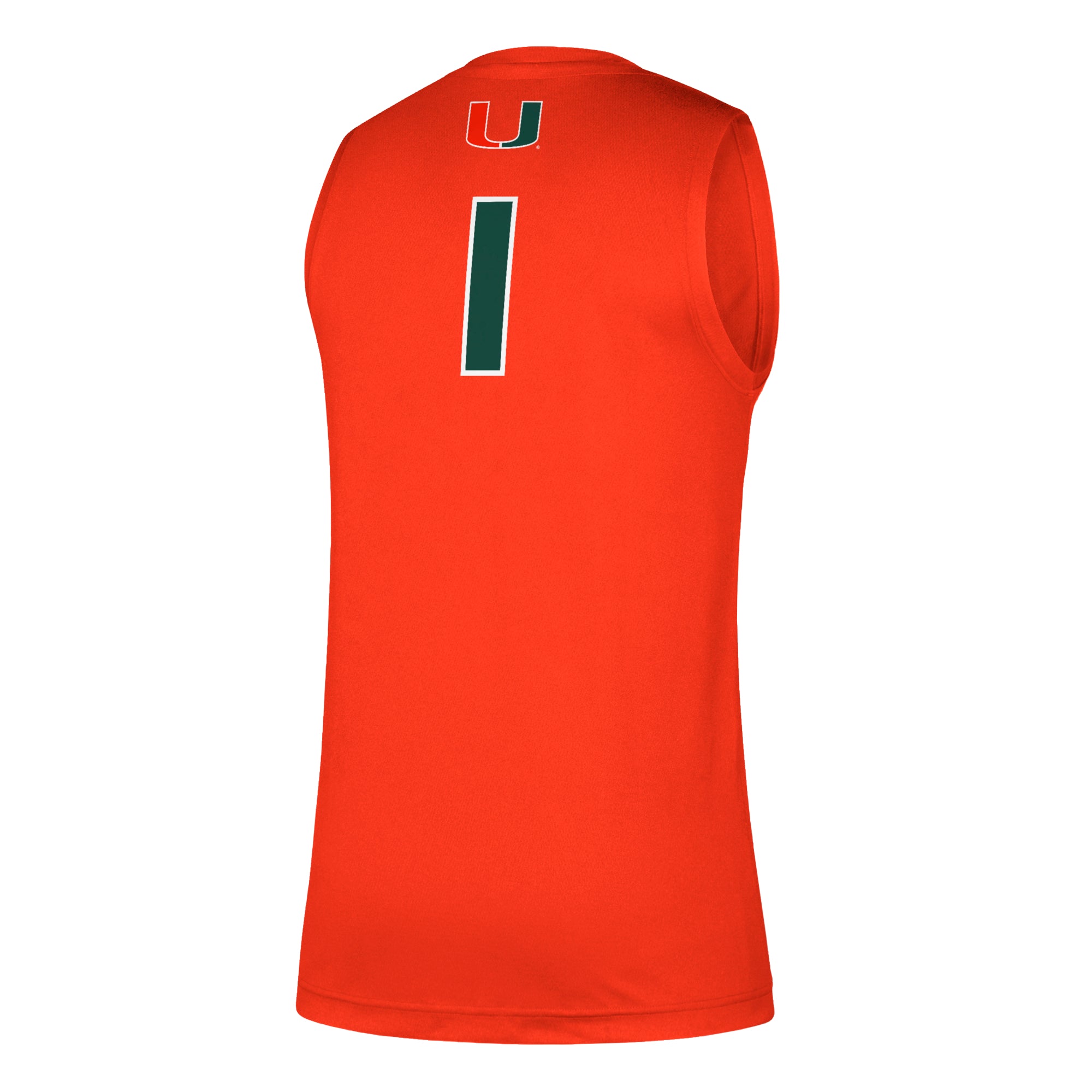 Miami Hurricanes adidas Swingman Basketball Jersey - Orange
