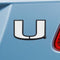 Miami Hurricanes Metal Chrome Emblem
