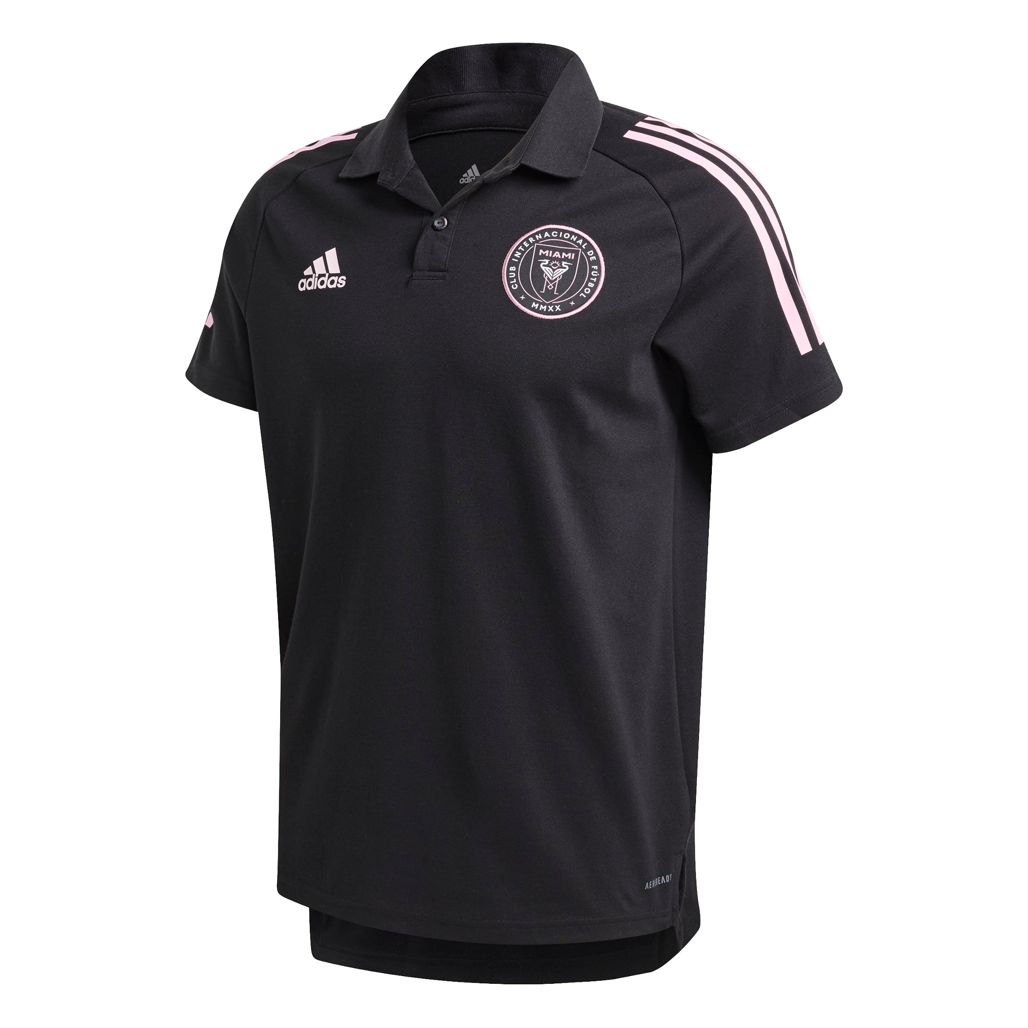 Inter Miami CF Aeroready Coaches Polo - Black