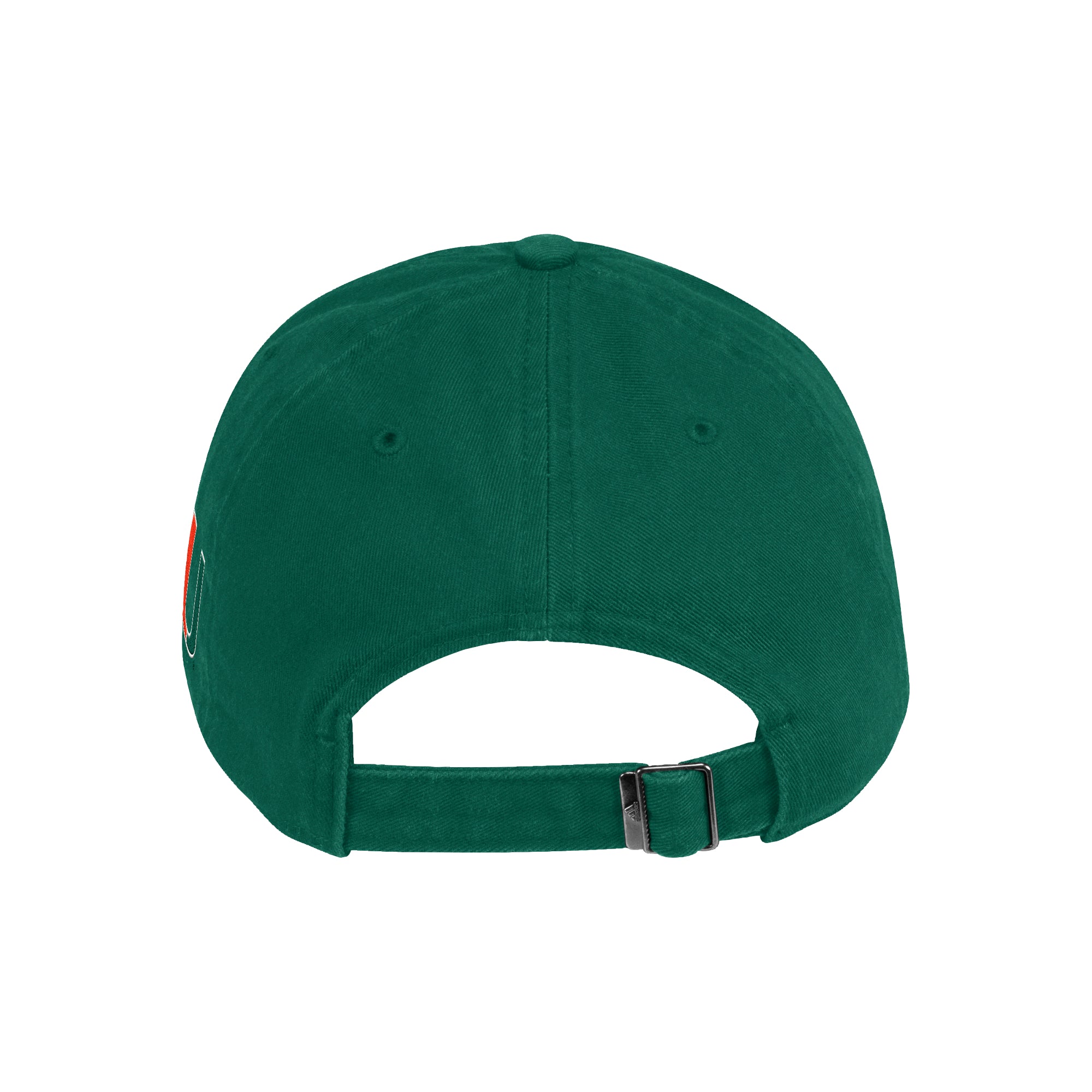 Miami Hurricanes adidas BOS Cotton Slouch Hat- Green