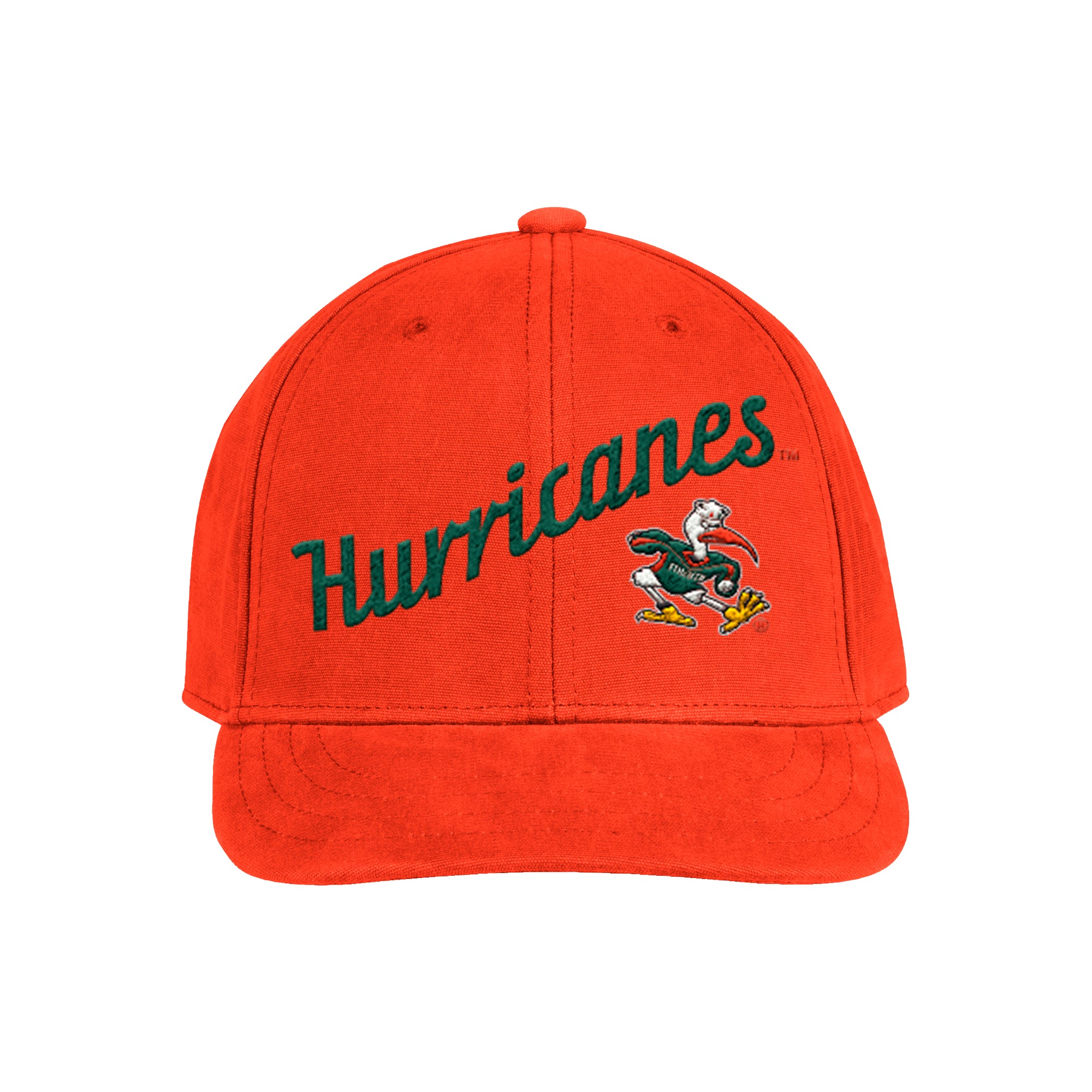 Miami Hurricanes adidas Women's Short Billed Adjustable Hat - Orange
