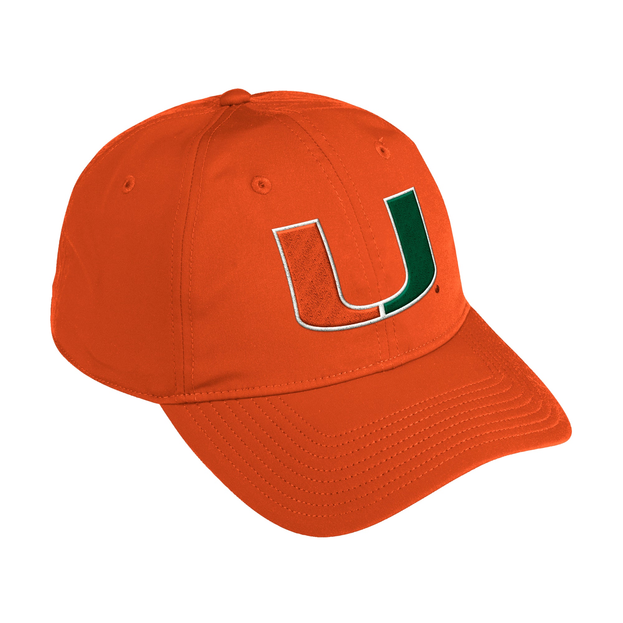Miami Hurricanes adidas Coaches Slouch Adjustable Hat - Orange