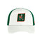 Miami Hurricanes adidas Coaches Slouch Stretch Flex Hat - White/Green