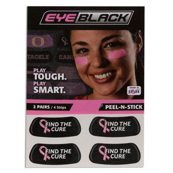 Find The Cure Eye Black - CanesWear at Miami FanWear Tailgate Gear Eye Black CanesWear at Miami FanWear