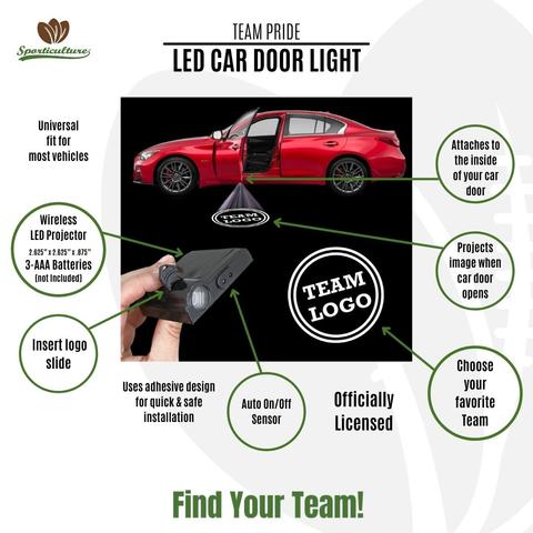 Miami Dolphins/NFL Team Pride LED Car Door Light