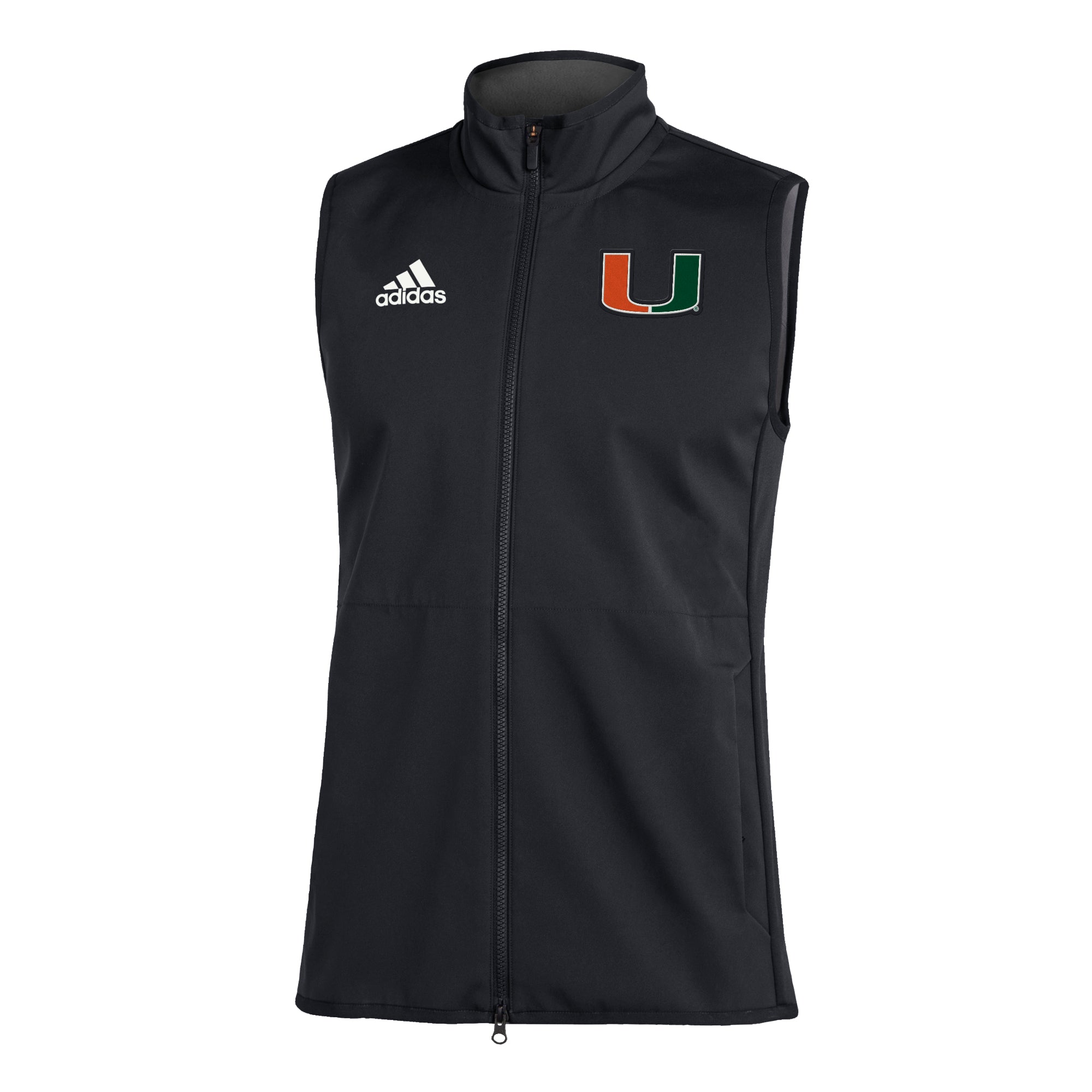Miami Hurricanes adidas Game Mode Vest - Black