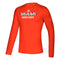 Miami Hurricanes adidas Locker Chromed Up Creator L/S T-Shirt - Orange
