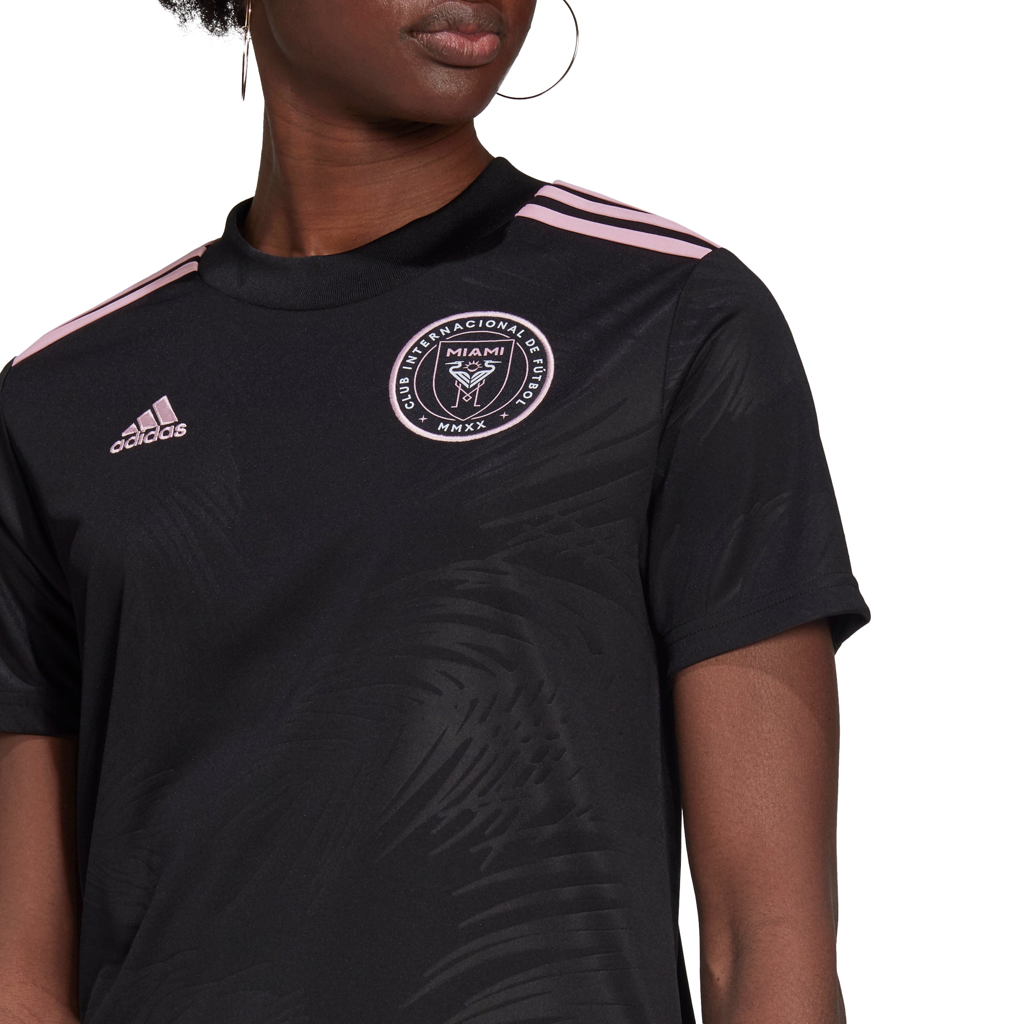 adidas black soccer jersey