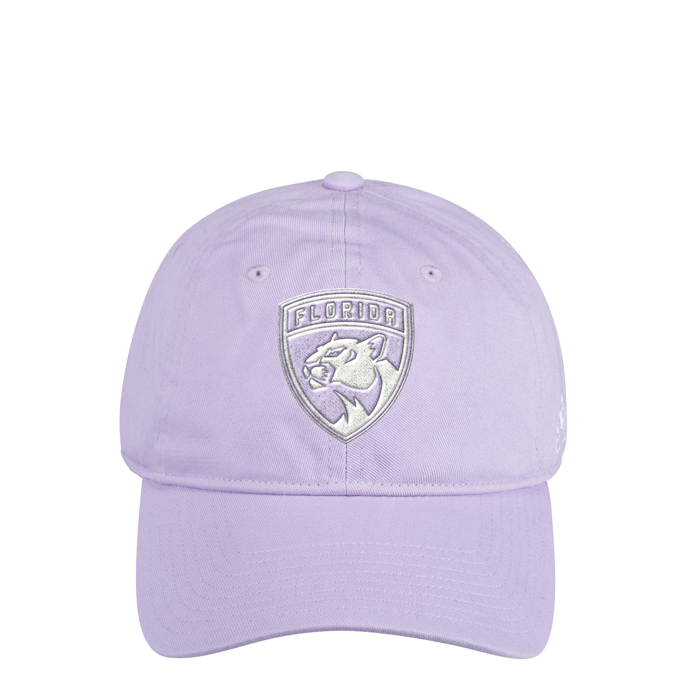 Florida Panthers adidas Hockey Fights Cancer Adjustable Slouch Hat - Purple