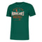 Miami Hurricanes adidas Baseball Distressed Amplifier Tee - Green