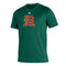 Miami Hurricanes adidas Baseball Old English M Creator T-Shirt - Green