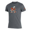 Miami Hurricanes adidas Sebastian Tri-Blend T-Shirt - Grey